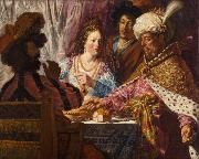 Jan lievens The Feast of Esther (mk33) china oil painting artist